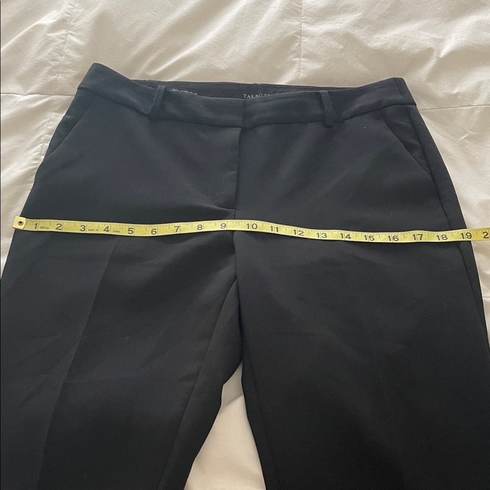 Talbots Black Hampshire Tailored Ankle Pants Size 8P - Picture 11 of 11